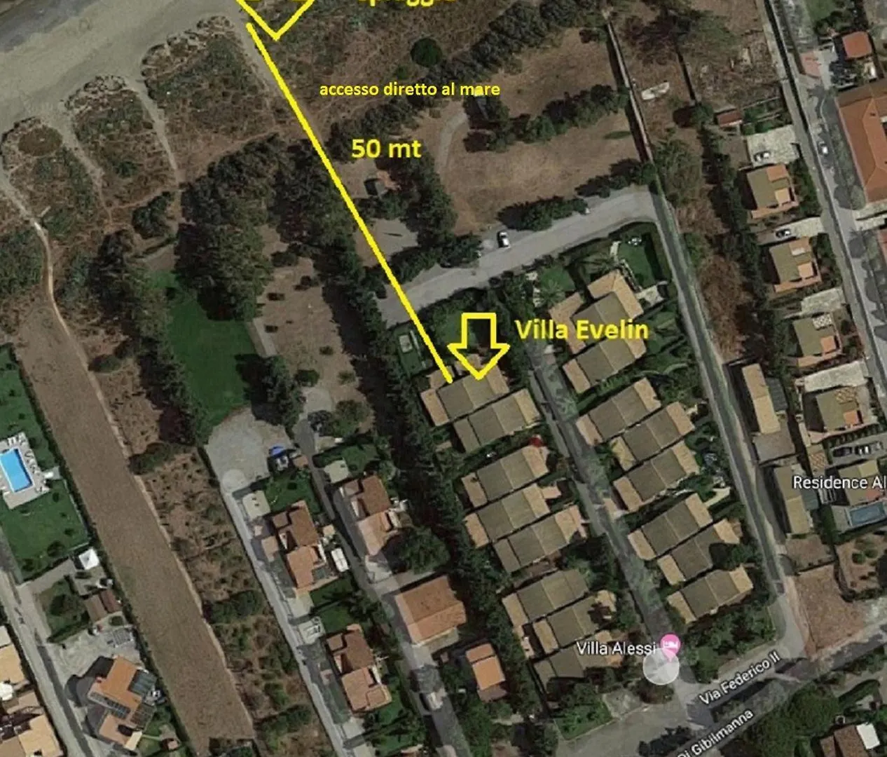 Contatti di Residence Mare E Limoni